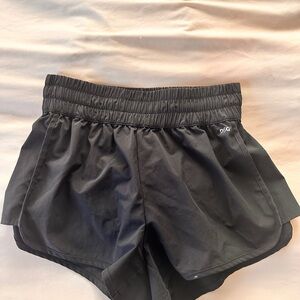 DSG Black High Rise Athletic Shorts Moisture-Wicking Lightweight Design